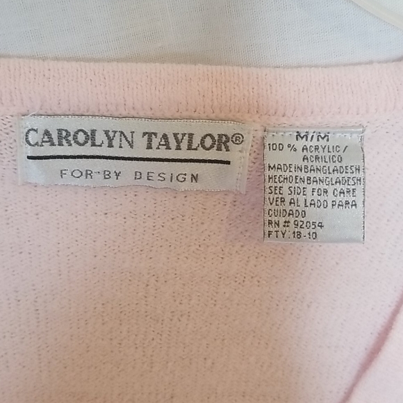 Pink Cardagain long/sleeve light weight sweater - Picture 3 of 3